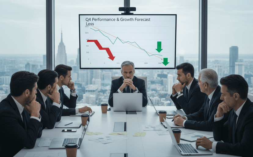 Business meeting discussing market opportunities